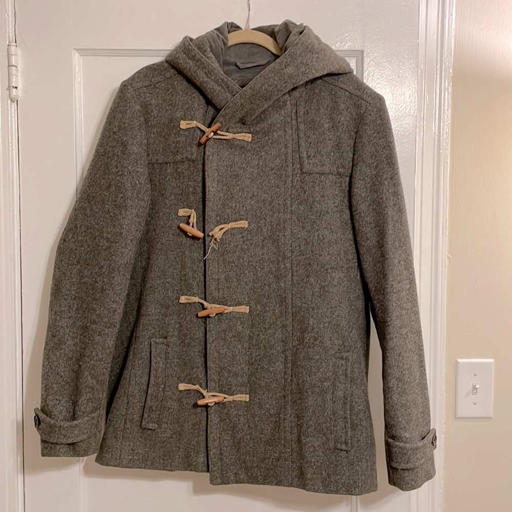 All Saints Wool Coat (Grey)